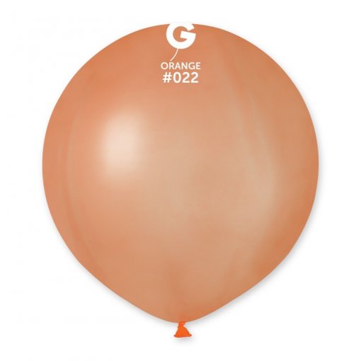 25 Balões latex 19'' (48cm) cor Neon Orange #022 - GF19