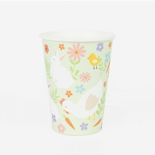 8 Copos 250ml Coelho