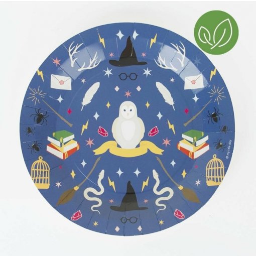 8 Pratos 22cm Wizzard