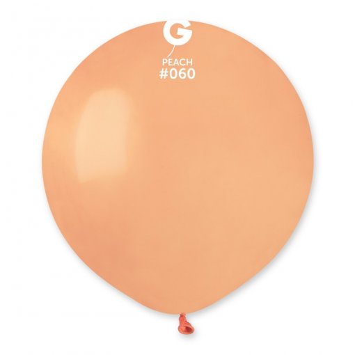 50 Balões latex 19'' (48cm) cor Peach #060 - G150