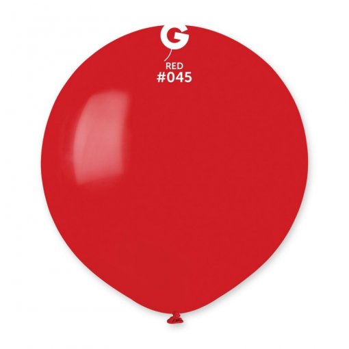 25 Balões latex 19'' (48cm) cor Red #045 - G19