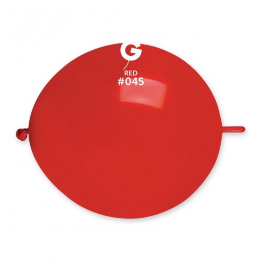 50 Balões latex G Link 13'' (33cm) cor Red #045 - GL13