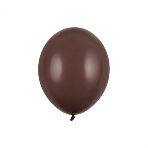 100 Balões latex 5'' (12cm) Cor Pastel Cocoa Brown