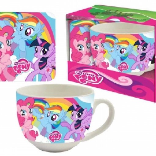 Taça de Loiça Jumbo 10x8cm com base My Little Pony