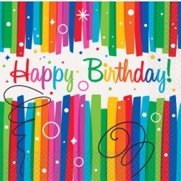 Rainbow Ribbons Birthday