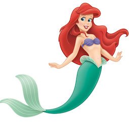 Princesa Disney - Ariel (Pequena Sereia)