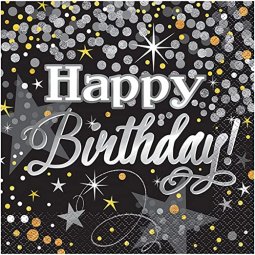 Glittering Happy Birthday